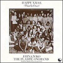 Happy Xmas (War Is Over)/Listen, The Snow Is Falling picture sleeve photo
